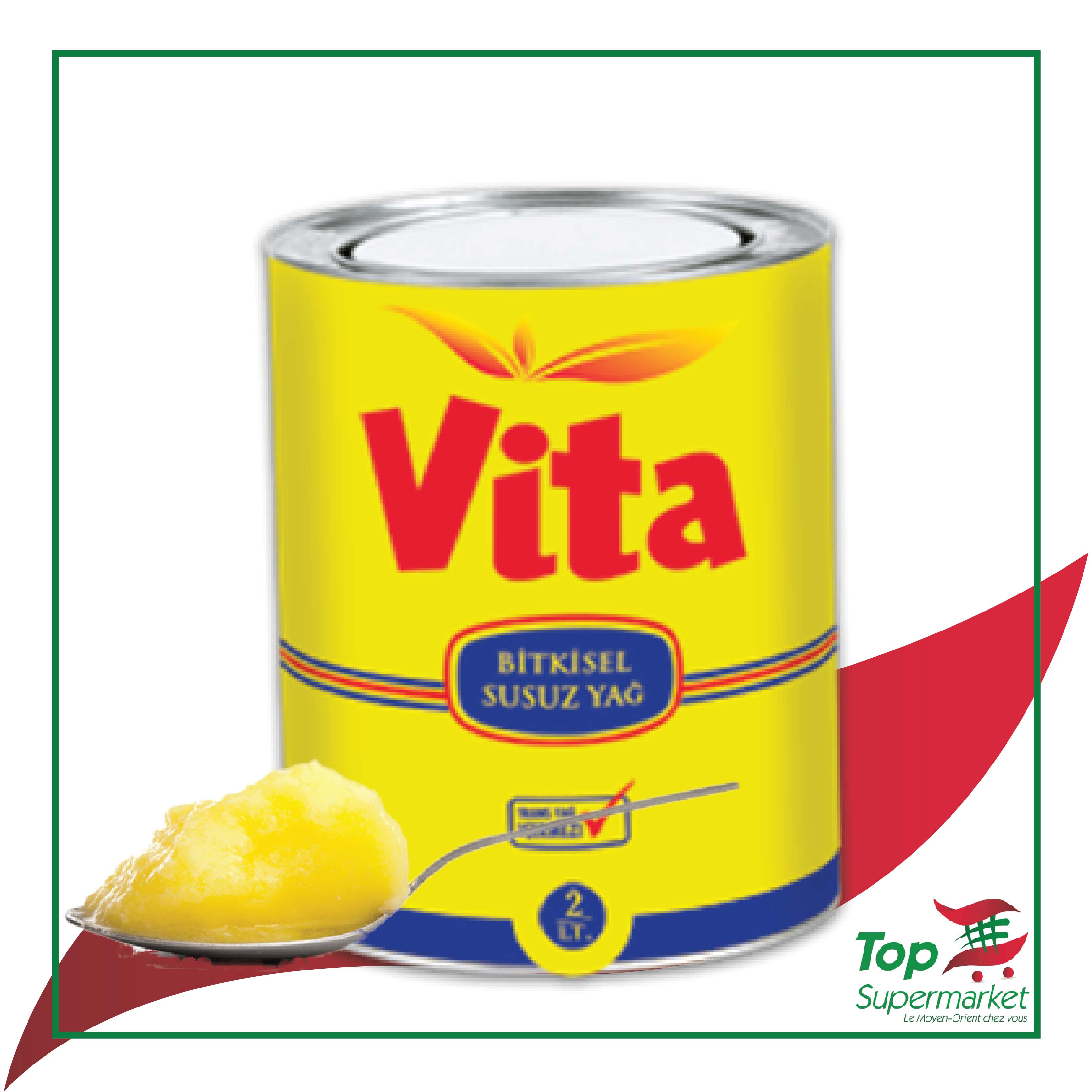 Vita ghee - beurre clarifié végétal 2L